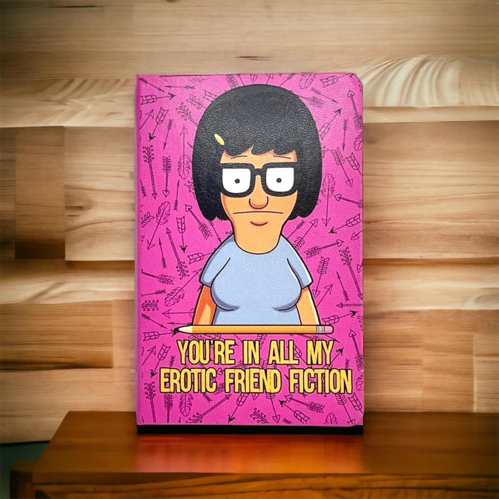 Tina Belcher-Erotic Friend Fiction Notebook**NEW**